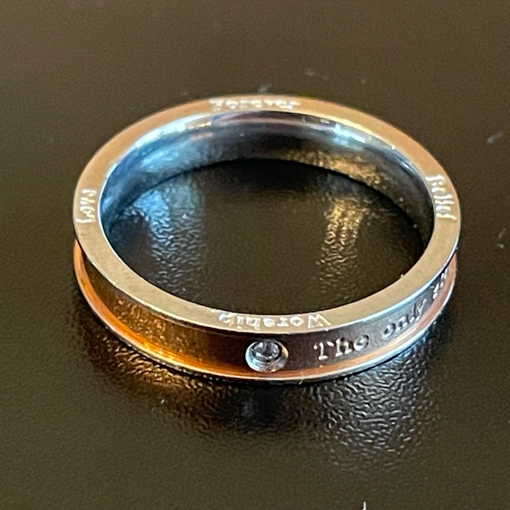 4mm the only eternal love women ring